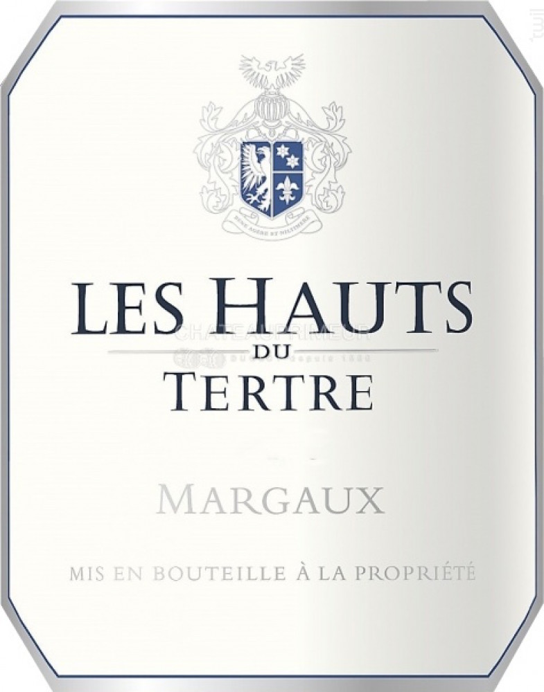 Château Du Tertre Les Hauts Du Tertre Margaux vin Rouge Bordeaux