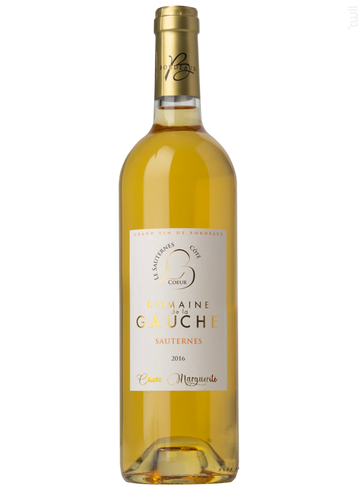 Achat Vin Cuvée Marguerite Blanc Domaine De La Gauche Sauternes Direct Producteur