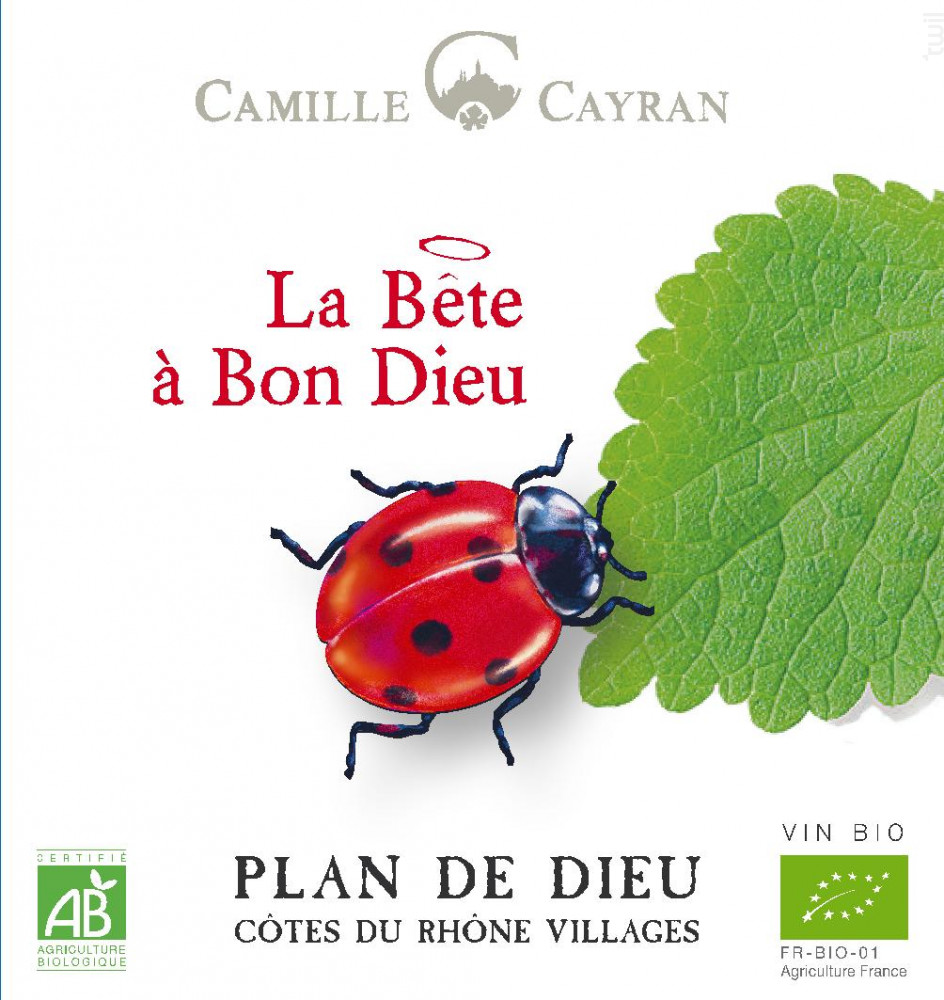 Achat Vin La Bête à Bon Dieu Rouge Cave De Cairanne Côtesdurhône