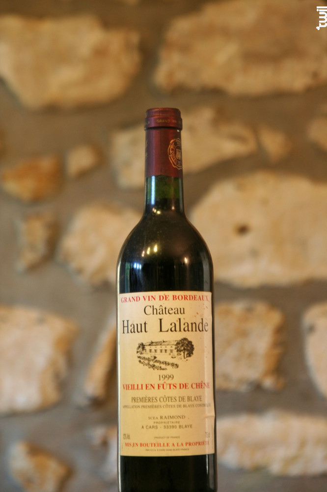 Achat Vin Château Haut Lalande Rouge Blaye Côtes De Bordeaux Meilleur prix
