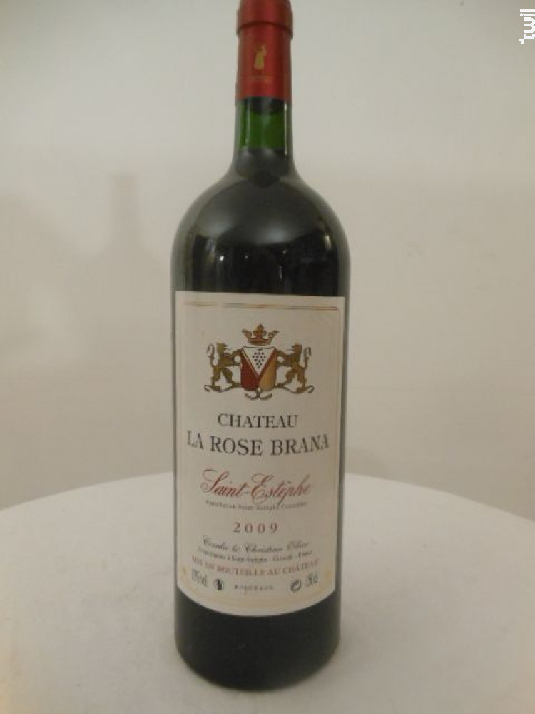 Achat Vin Magnum Château La Rose Brana Rouge Saintestèphe Meilleur
