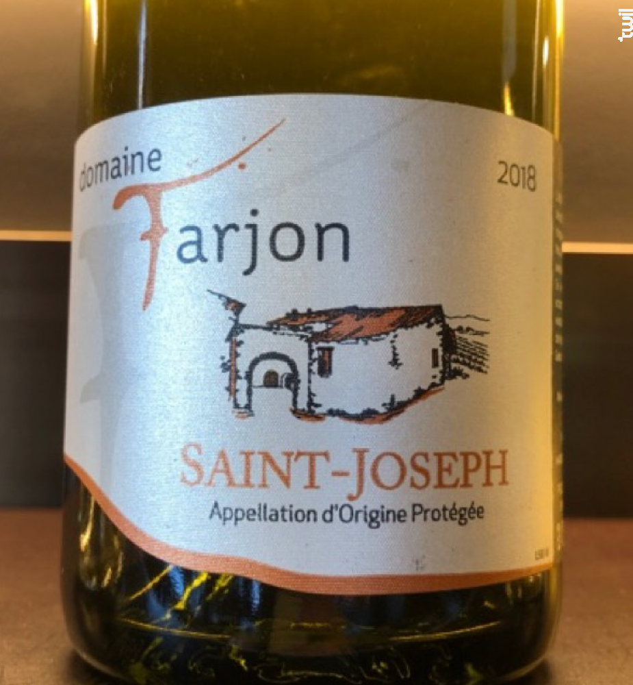 Achat Vin Saintjoseph Blanc Domaine Farjon Direct Producteur