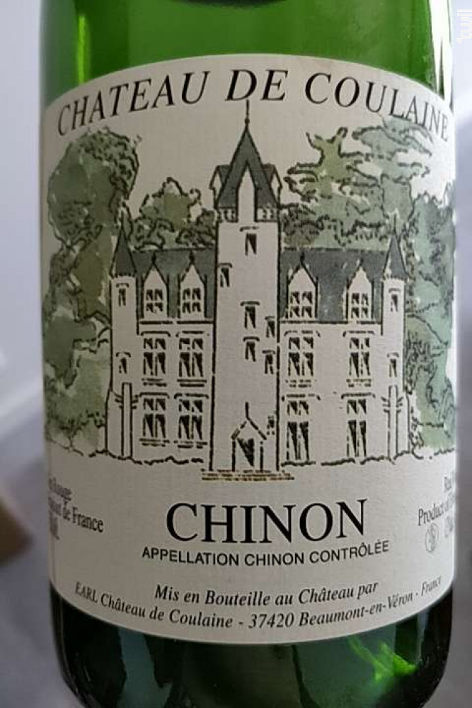Château De Coulaine Chinon vin Rouge Vallée De La Loire