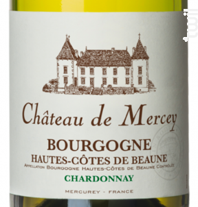 Bourgogne Hautes-Côtes de Beaune Château de Mercey - Antonin Rodet - 2017 - Blanc