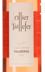 Les Collines Rosé AOP Faugères - DOMAINE OLLIER-TAILLEFER - 2024 - Rosé