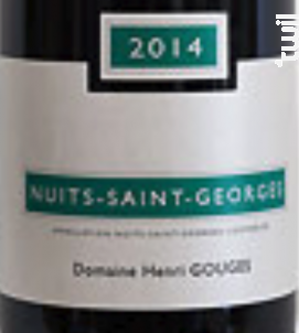 Nuits-Saint-Georges - Domaine Henri Gouges - 2020 - Rouge