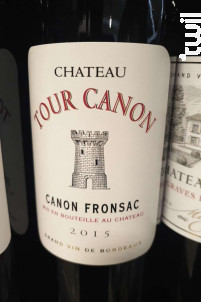 Château Tour Canon - Chateau Tour Canon - 2018 - Rouge