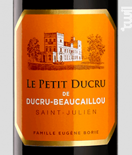 Le Petit Ducru de Ducru Beaucaillou - Château Ducru-Beaucaillou - 2018 - Rouge