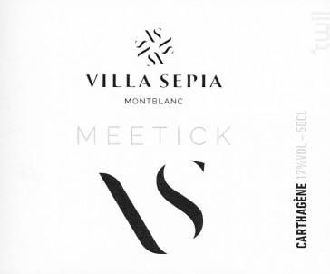 MEETICK - Villa Sépia - 2020 - Blanc