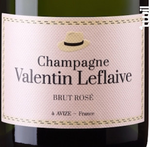 Brut Rosé - Champagne Valentin Leflaive - Non millésimé - Effervescent