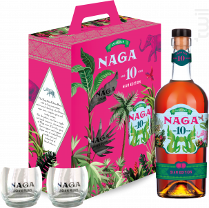 Naga Edition Siam Coffret 2 Verres - Naga - Non millésimé - 