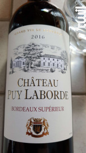 Château Puy-Laborde - Maison Cordier - 2017 - Rouge