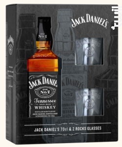 Whisky Jack Daniel's Old N°7 Tennessee Whiskey - Coffret 2 Verres - Édition - Jack Daniel's - 2023 - 