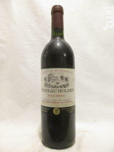 Haut-médoc - Château Holden - 1995 - Rouge