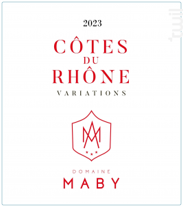 Variations - Domaine Maby - 2023 - Rouge
