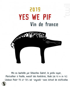 Yes we Pif - Le Jardin Super - 2019 - Rouge