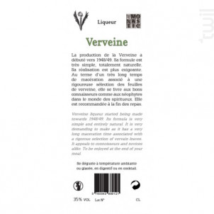 Liqueur Verveine - Abbaye de Lérins - 2022 - 