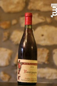 Bourgogne Rouge, Domaine Geoffroy - Domaine Geoffroy Père et Fils - 1975 - Rouge