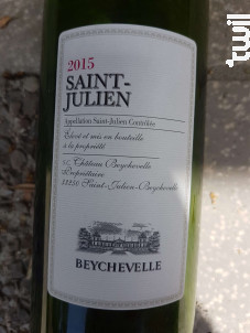 Saint-Julien - Château Beychevelle - 2015 - Rouge