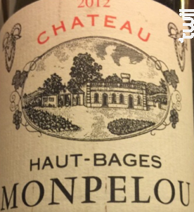 Château Haut-Bages Monpelou - Château Haut-Bages Monpelou - 2018 - Rouge