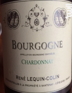 Bourgogne Chardonnay - René Lequin-Colin - 2015 - Blanc