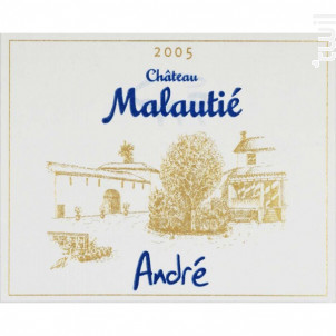 André - Château Malautié - 2005 - Rouge