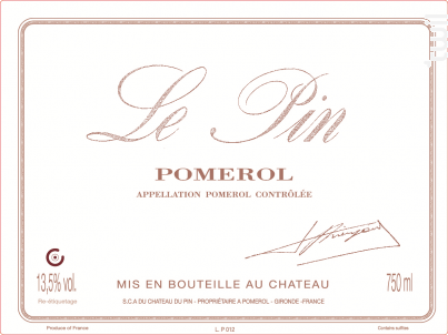 Le Pin - Château Le Pin - 2011 - Rouge