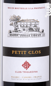 Petit Clos - Clos Triguedina - 2019 - Rouge