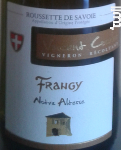 Notre Altesse - Vincent COURLET Frangy - 2019 - Blanc