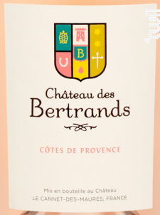 Château des Bertrands - Château des Bertrands - 2020 - Rosé