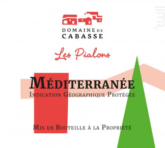 Les Pialons - Domaine de Cabasse - 2023 - Rouge