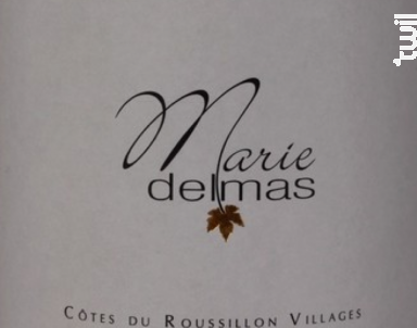 Marie Delmas - Mas Delmas - 2018 - Rouge