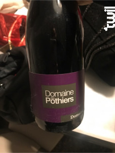 Domaine - DOMAINE DES POTHIERS - 2018 - Rouge