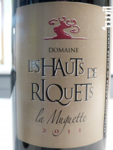 La Muguette - Hauts de Riquets - 2011 - Rouge