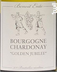 Bourgogne Chardonnay Golden Jubilée - Domaine Benoît Ente - 2016 - Blanc