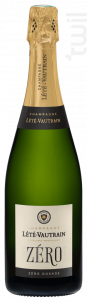 Brut Zéro - Champagne Lété-Vautrain - Non millésimé - Effervescent