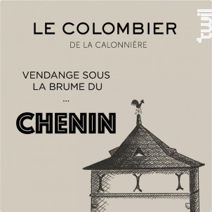 Le Colombier Chenin - Château de la Calonnière - 2022 - Blanc