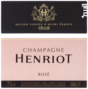 Rosé Brut - Champagne Henriot - Non millésimé - Effervescent