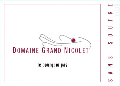 Le pourquoi pas - Domaine Grand Nicolet - 2024 - Rouge