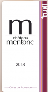 Château Mentone - Château Mentone - 2018 - Rosé