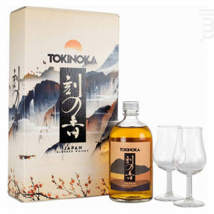 Coffret Tokinoka Blended Whisky + 2 Verres - Tokinoka - Non millésimé - 