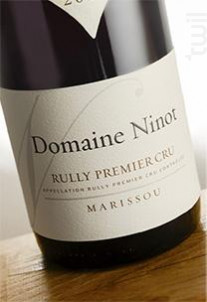 Domaine NINOT RULLY 1er Cru « Marissou » - Domaine NINOT - 2014 - Rouge