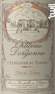 Rouge expression du terroir - Château la Dorgonne - 2014 - Rouge