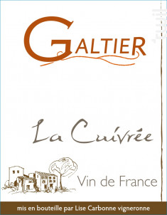 La Cuivrée - Domaine Galtier - 2022 - Blanc