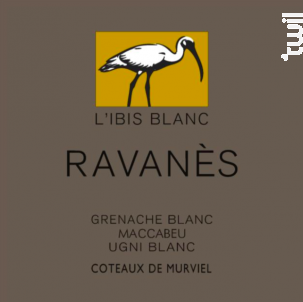 L'Ibis Blanc - Domaine de Ravanès - 2018 - Blanc