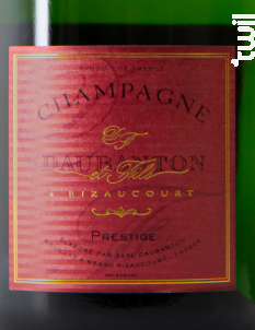 Cuvée Prestige - Champagne Daubanton - Non millésimé - Effervescent
