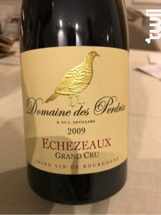 Echezeaux Grand Cru - Domaine des Perdrix - 2020 - Rouge