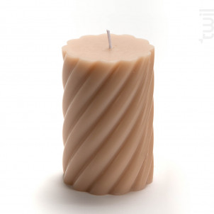 Bougie Torsade Petit Modèle Nude lot De 6 - Amadeus -  - 