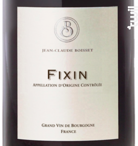 Fixin - Jean-Claude Boisset - 2014 - Rouge