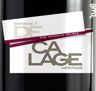 Héritage - Domaine DéCalage - 2022 - Rouge